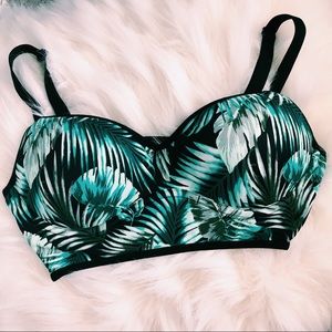 vs pink strappy bralette